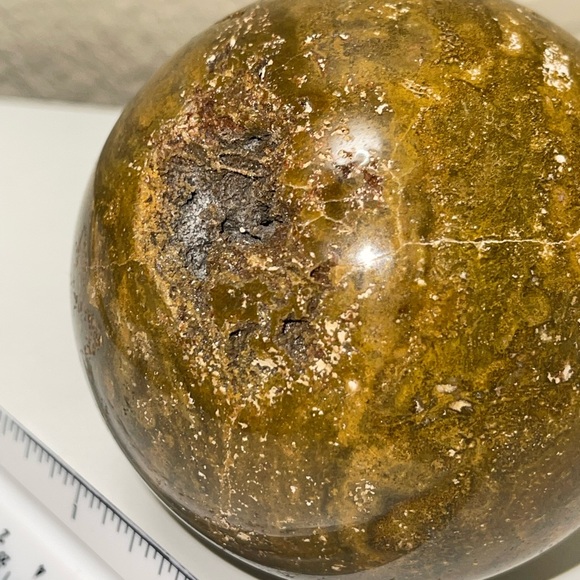 Medium Ocean Jasper Sphere - Picture 6 of 12